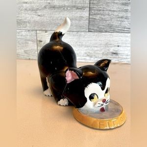 Vintage Brayton Laguna California Pottery Figaro with Milk Bowl Figurine‎